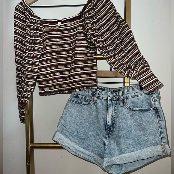 Wild Fable high waisted mom shorts Size 8 - Picture 6 of 6